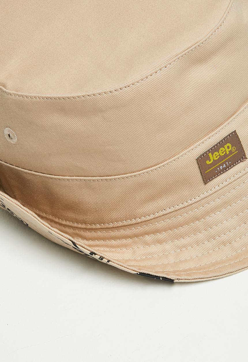 JEEP - Reversible bucket hat - khaki
