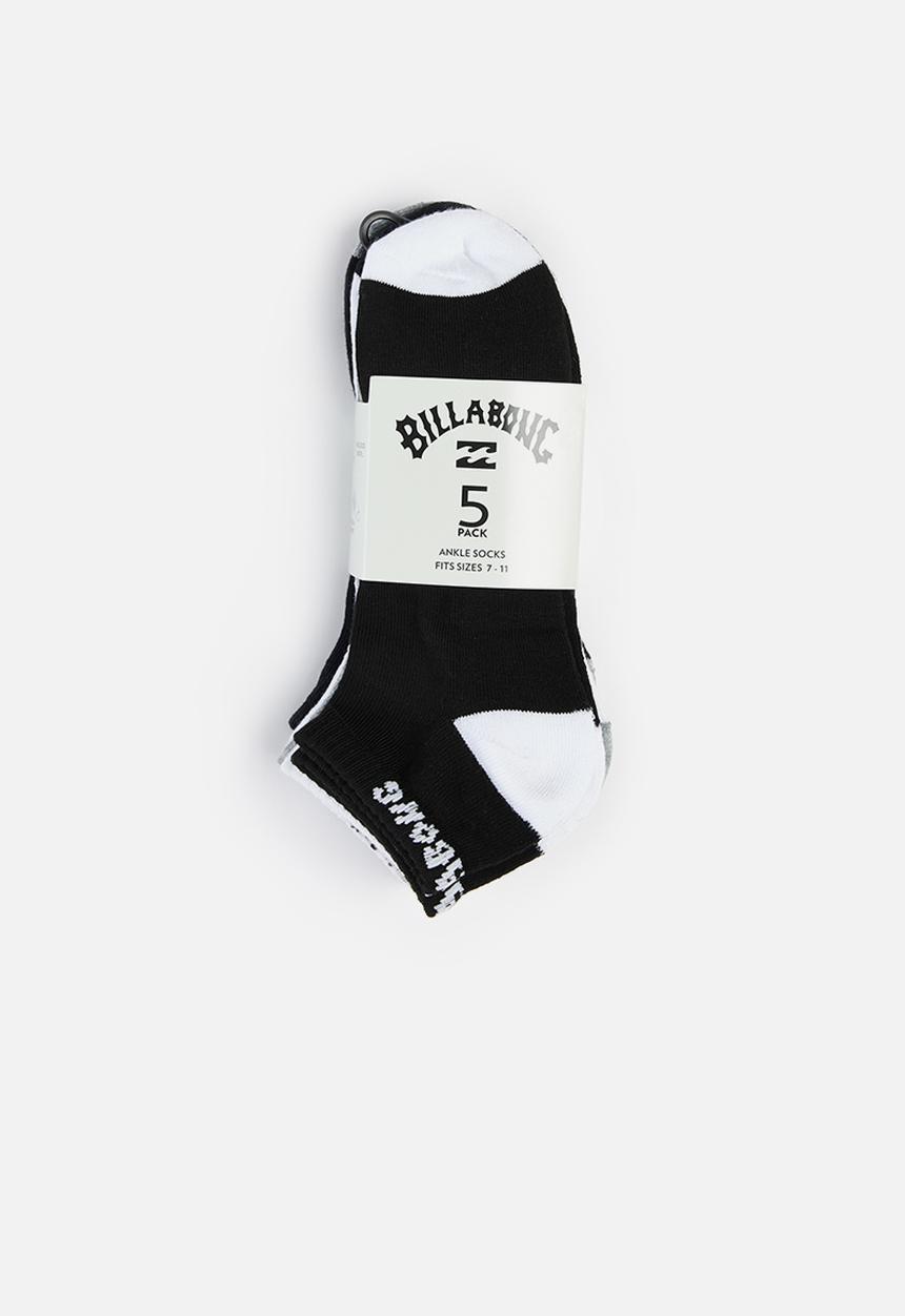 Billabong  - Ankle socks 5pk std - multi 