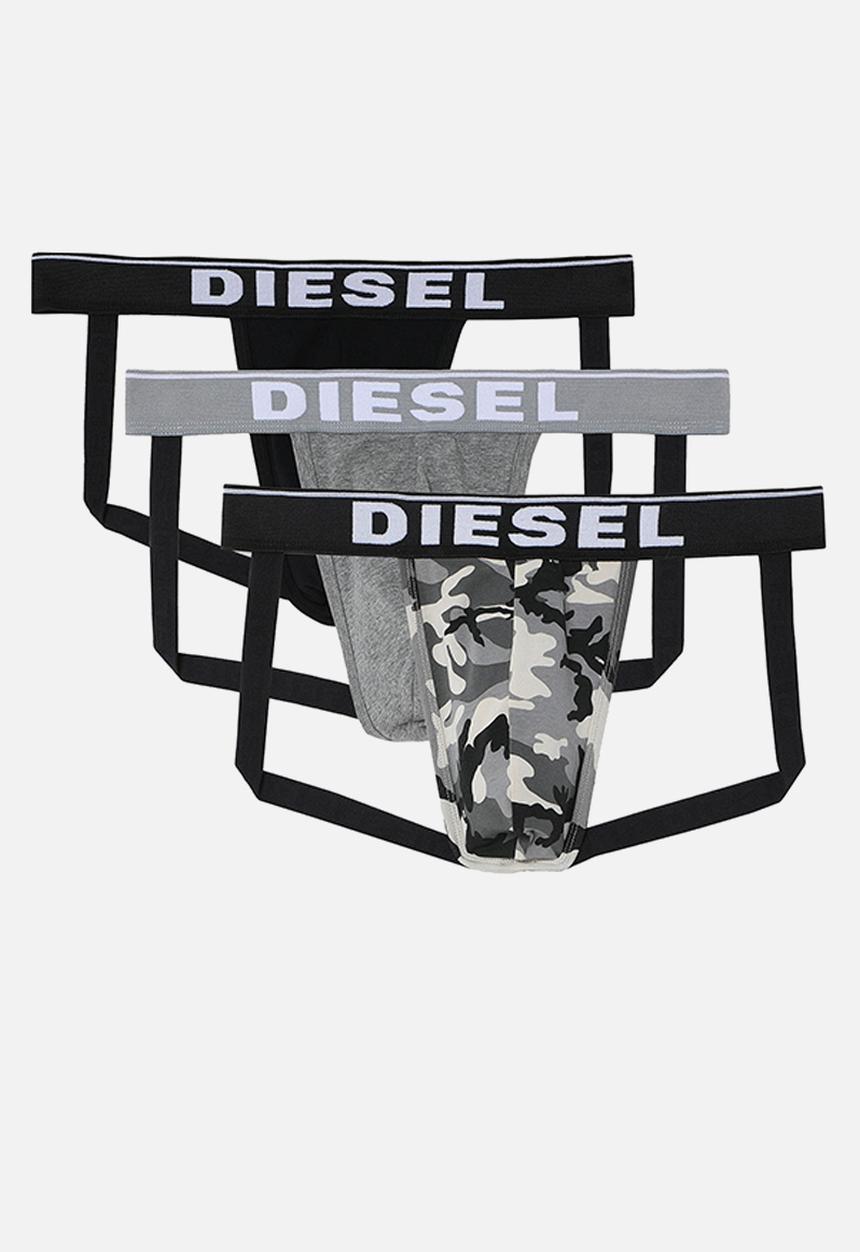 Diesel  - Umbr-jocky three pack - grey & black