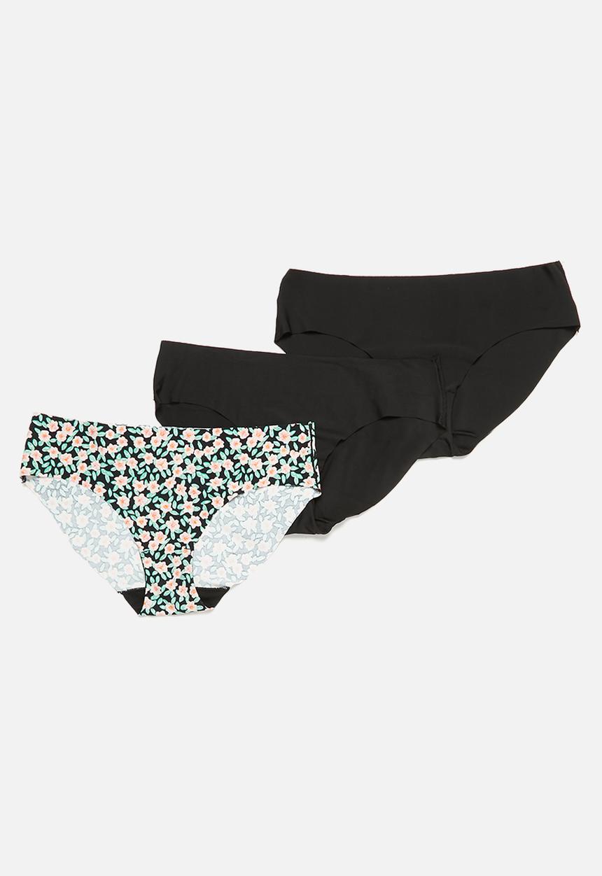 Cotton On - The invisible bikini brief 3 pack - multi 