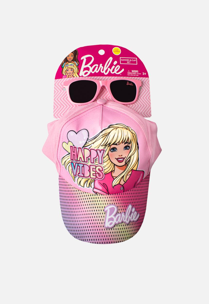 Character Group - Barbie peak cap and sunny set - pink