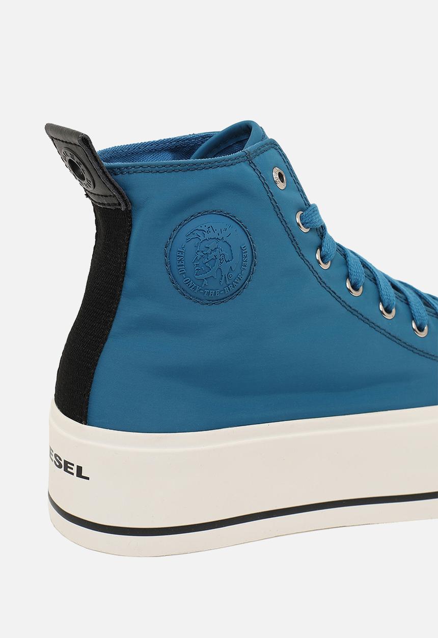 Diesel  - Astico s-astico mc wedge sneakers - blue