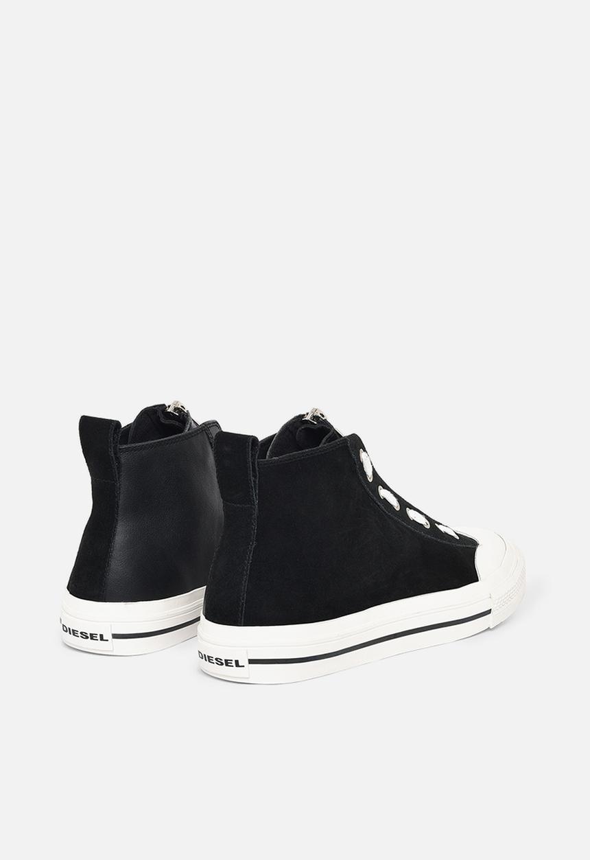 Diesel  - Astico s-astico mzip sneakers  - black