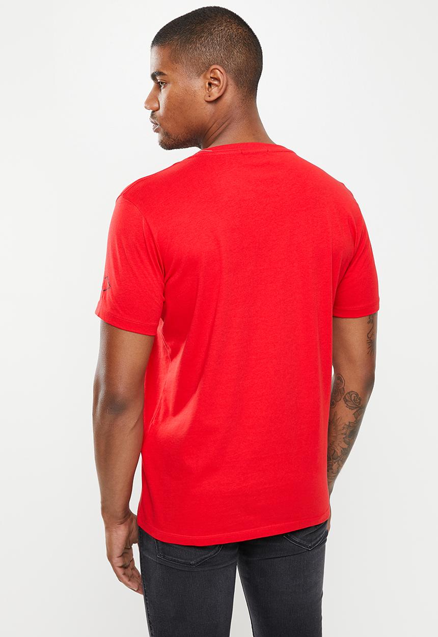 Replay - Bold print tee - red