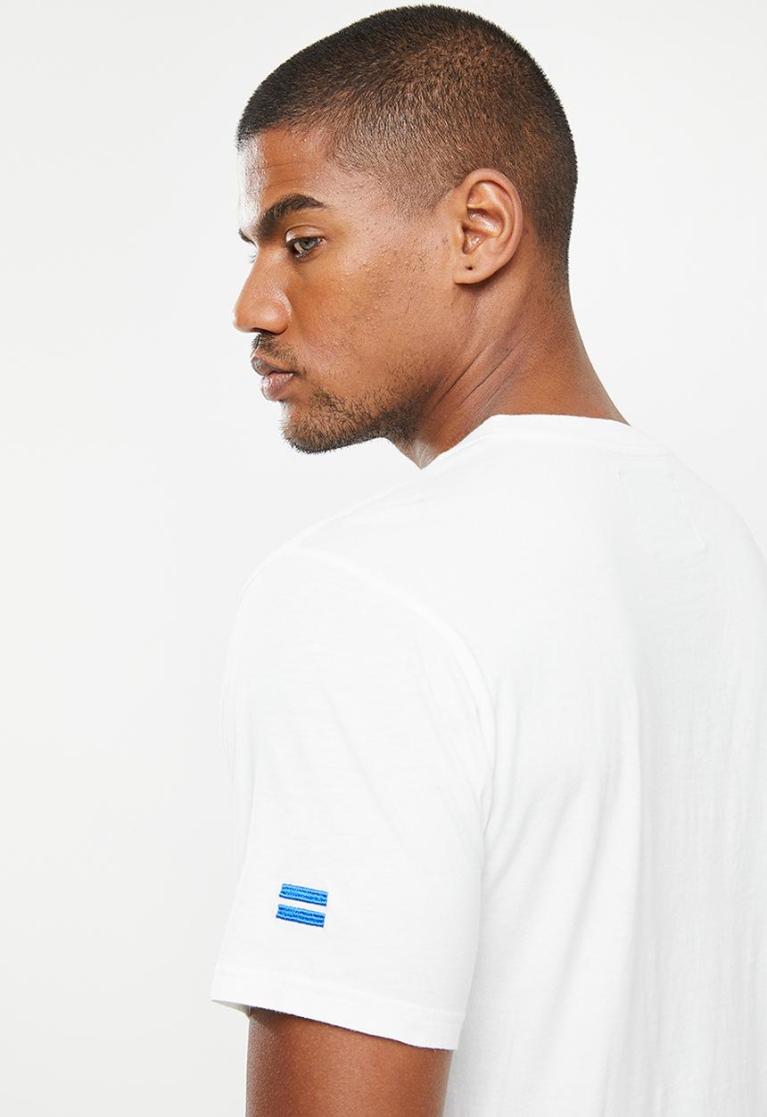 Replay - Replay printed tee - white