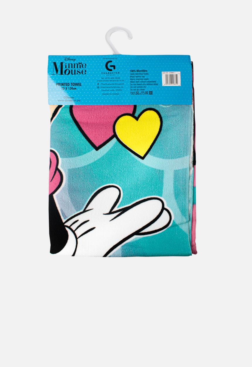 Character Group - Minnie Mouse beach towel - pink