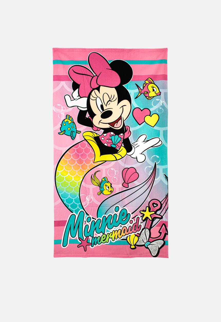 Character Group - Minnie Mouse beach towel - pink