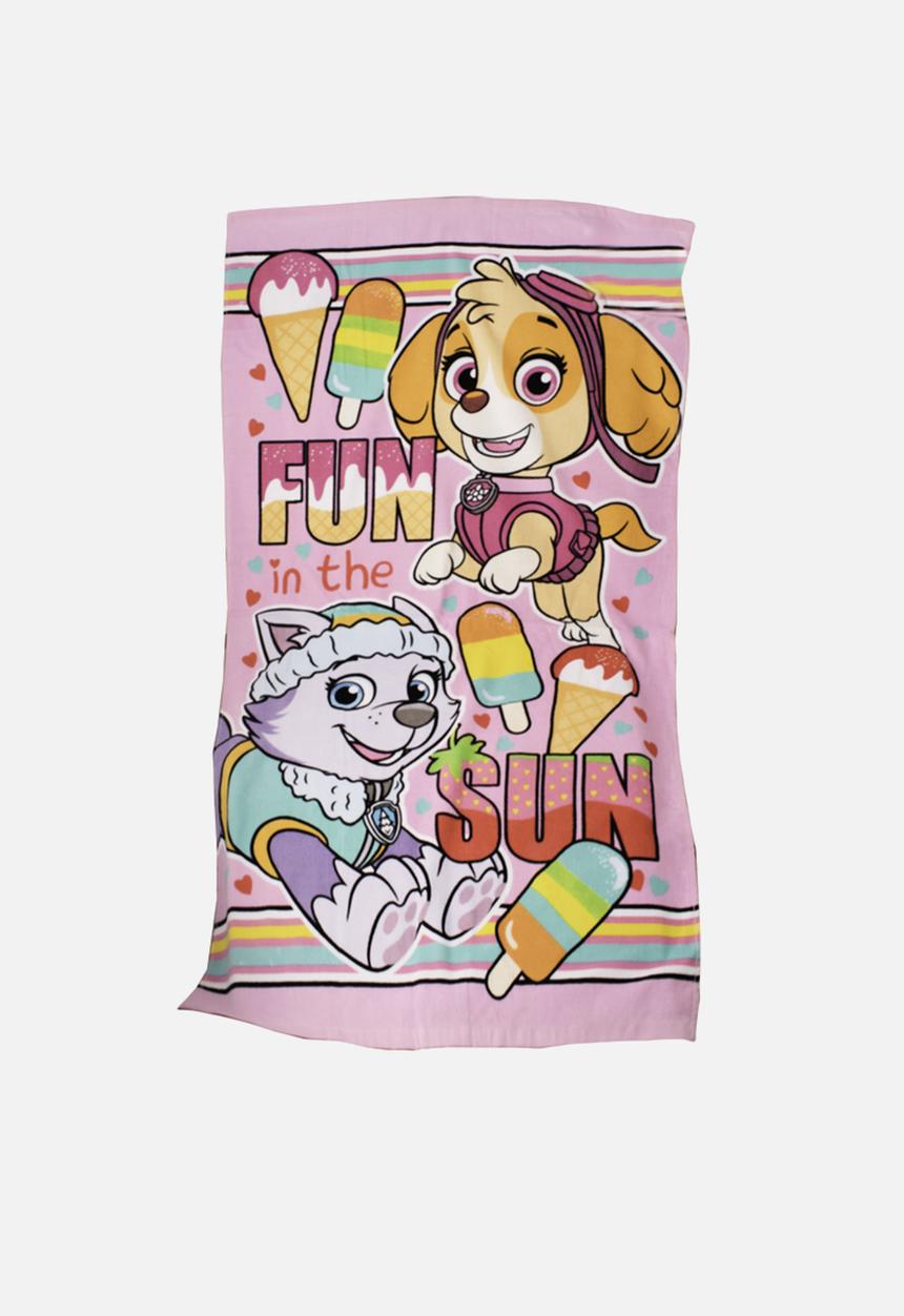 Character Group - Paw Patrol beach towel - pink