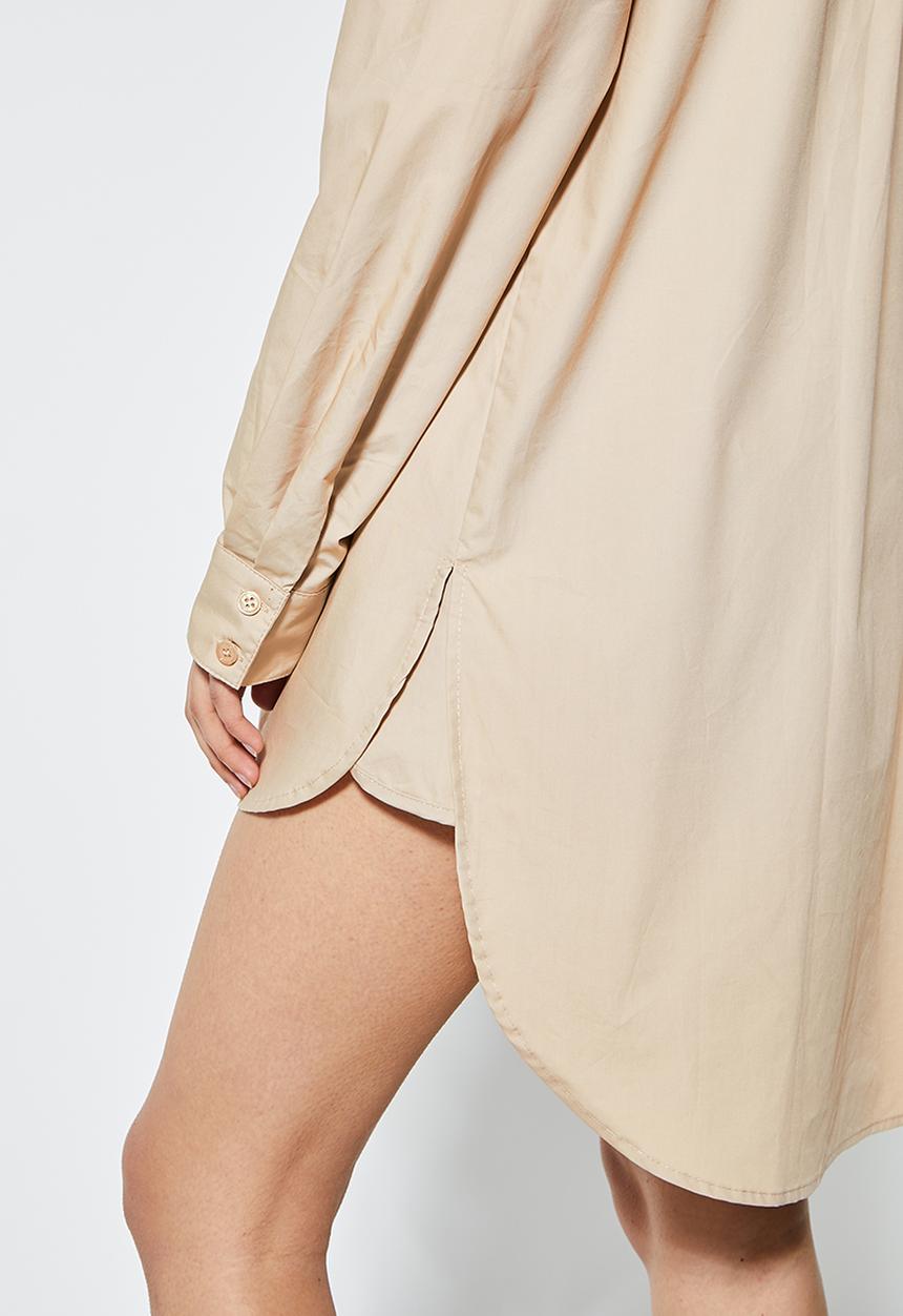 Superbalist - Relaxed co-ord shirt - rich tan