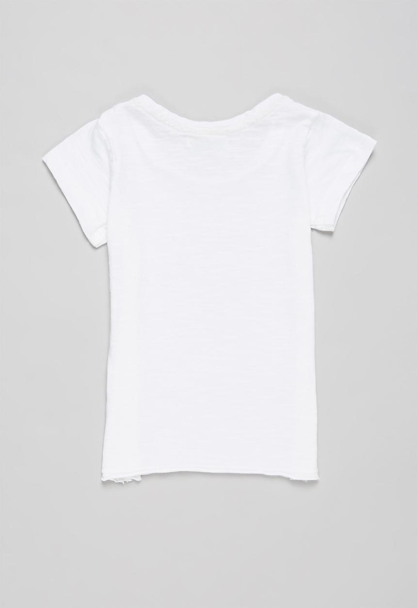 Sticky Fudge - Girls 2 pack branded tee - white & pink