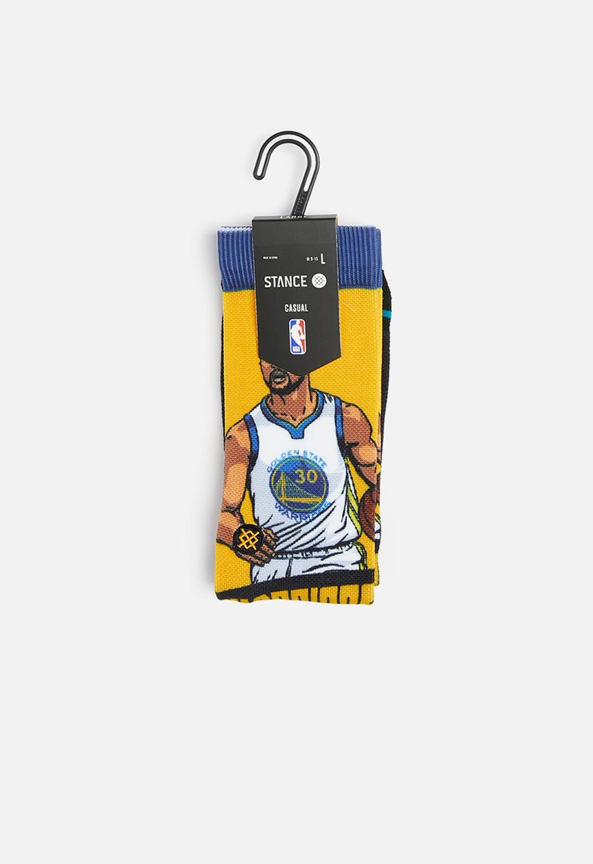 Stance Socks - Graded steph socks - yellow