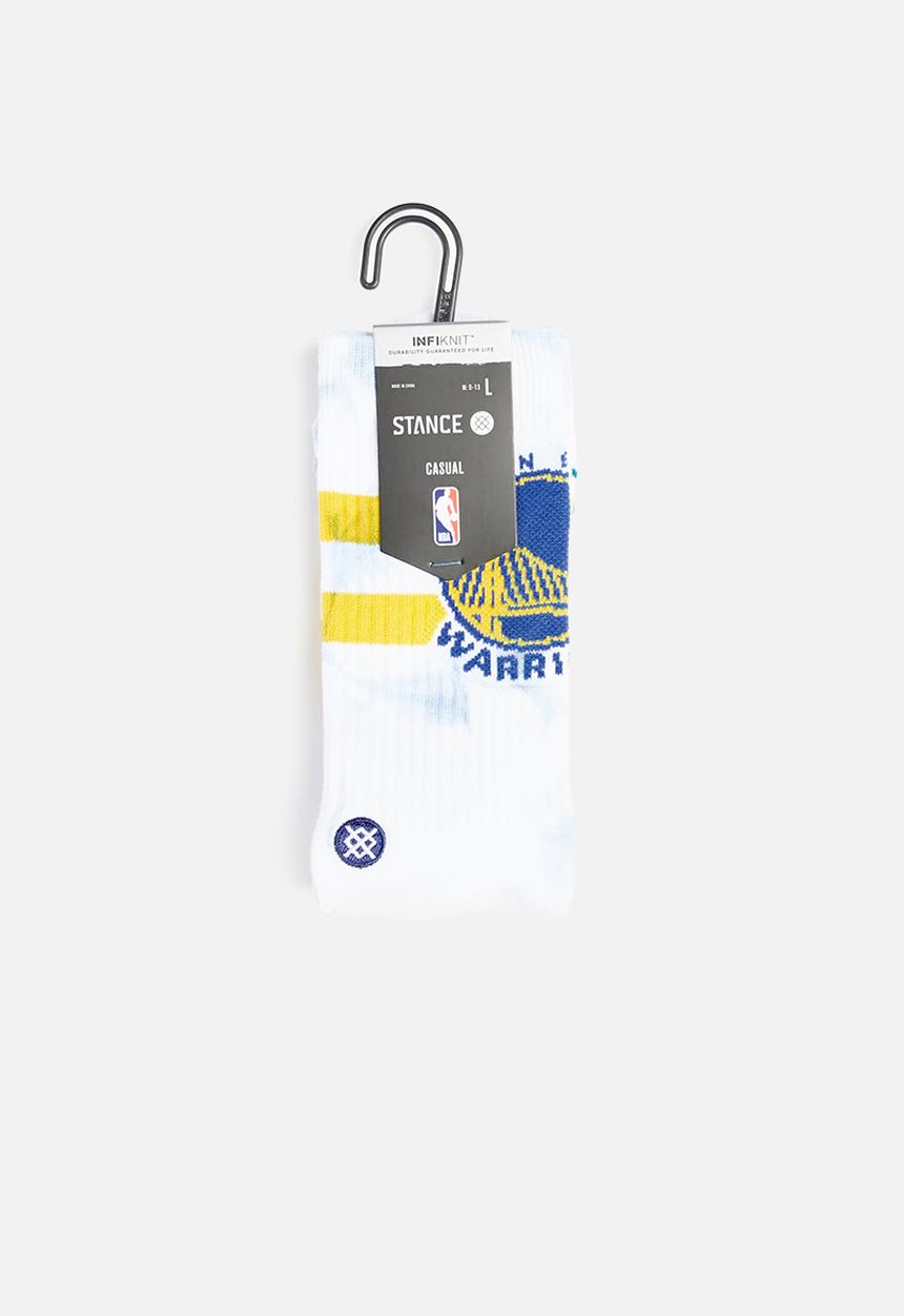 Stance Socks - Warriors dyed socks - blue