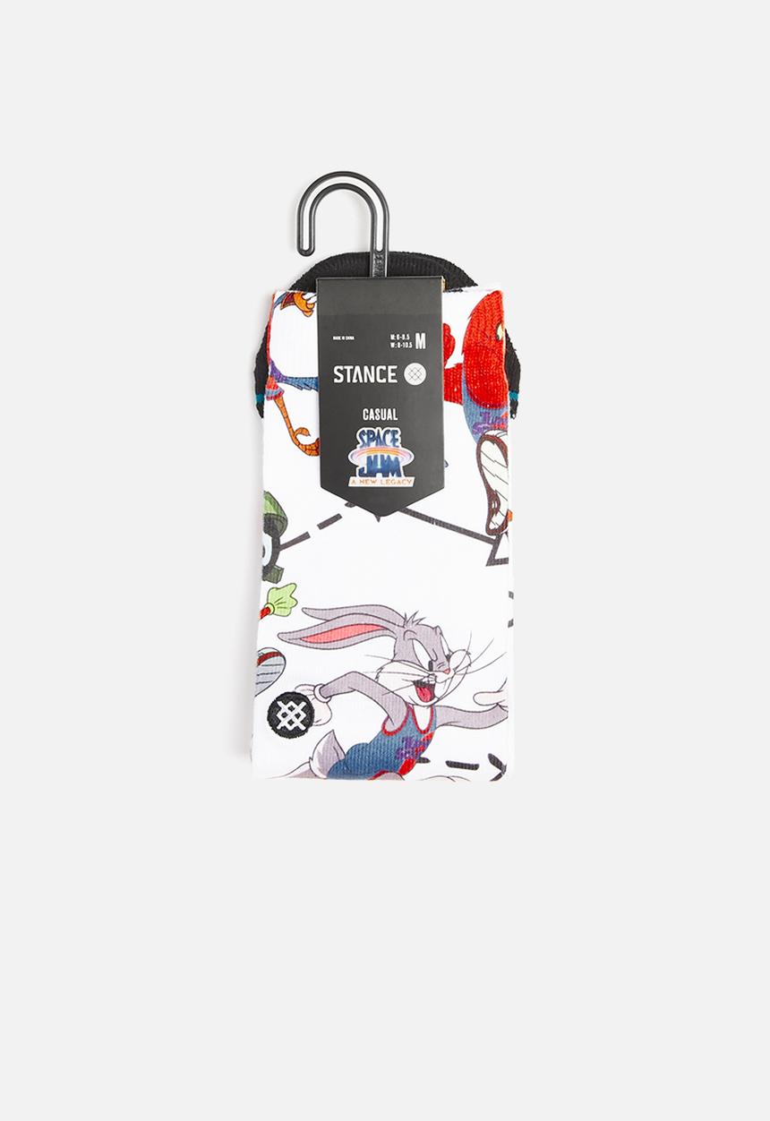 Stance Socks - Tune conversational socks - white