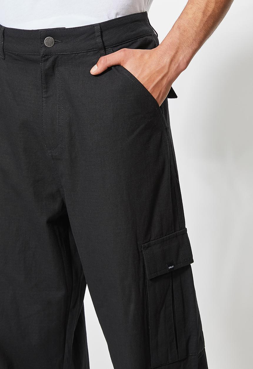 Superbalist - Carson loose cargo pants - black