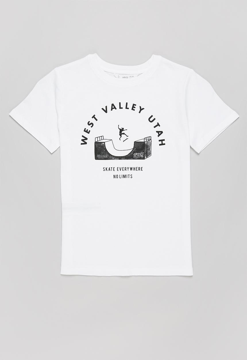 MANGO - T-shirt utah - natural
