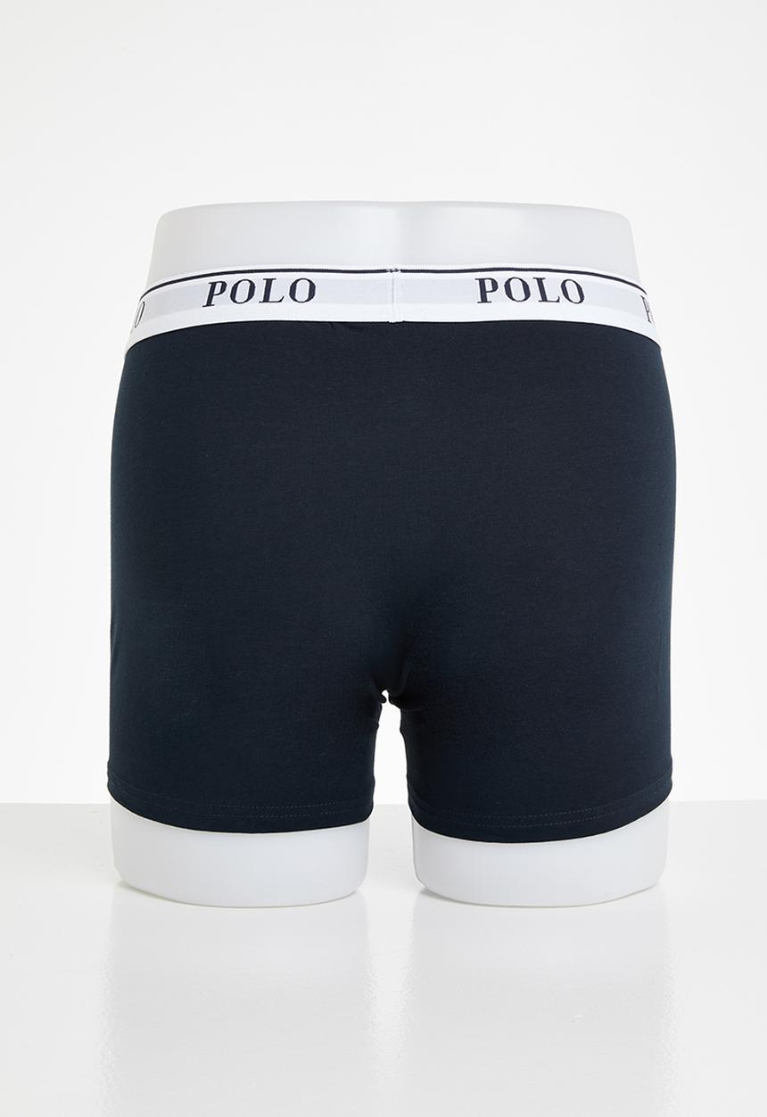 POLO - Mens classic knit boxer 3 pack - white