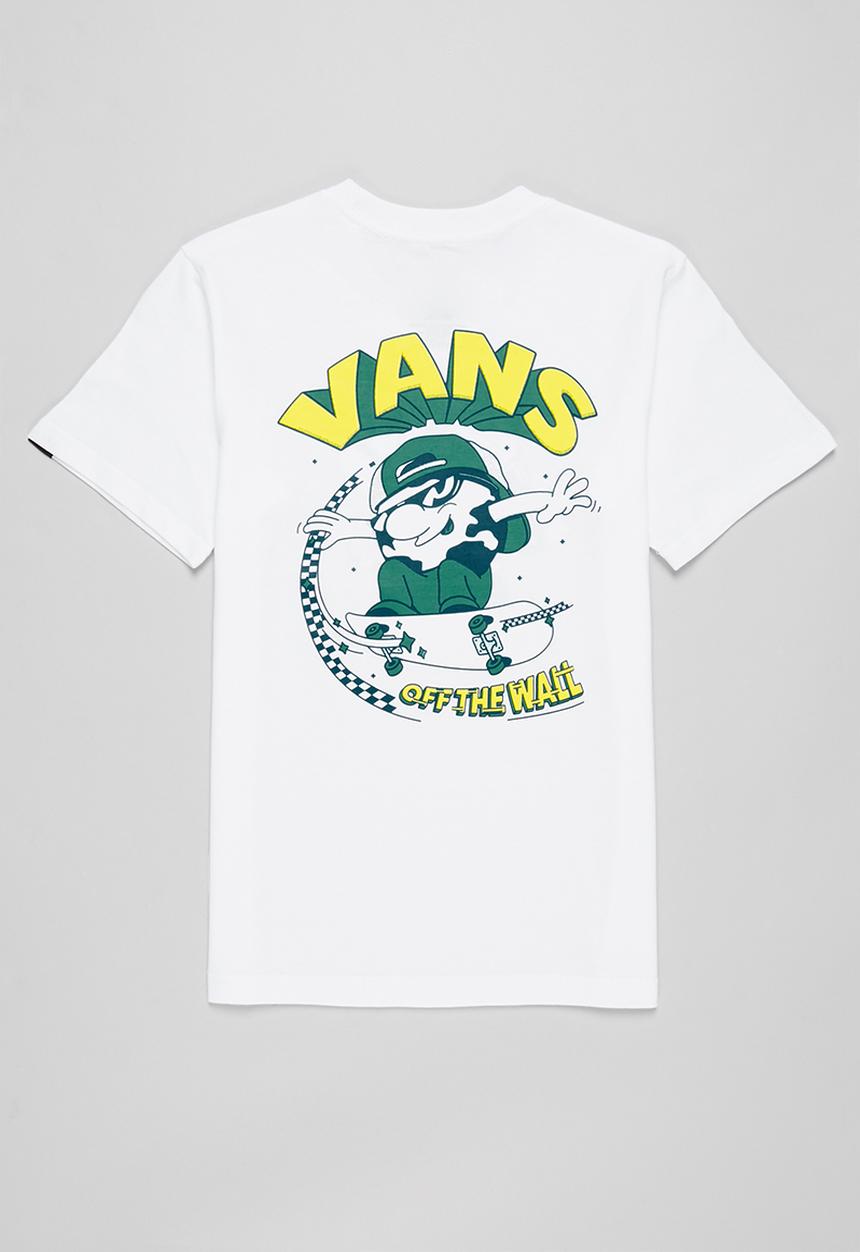 Vans - Sk8 cadet short sleeve kids - white