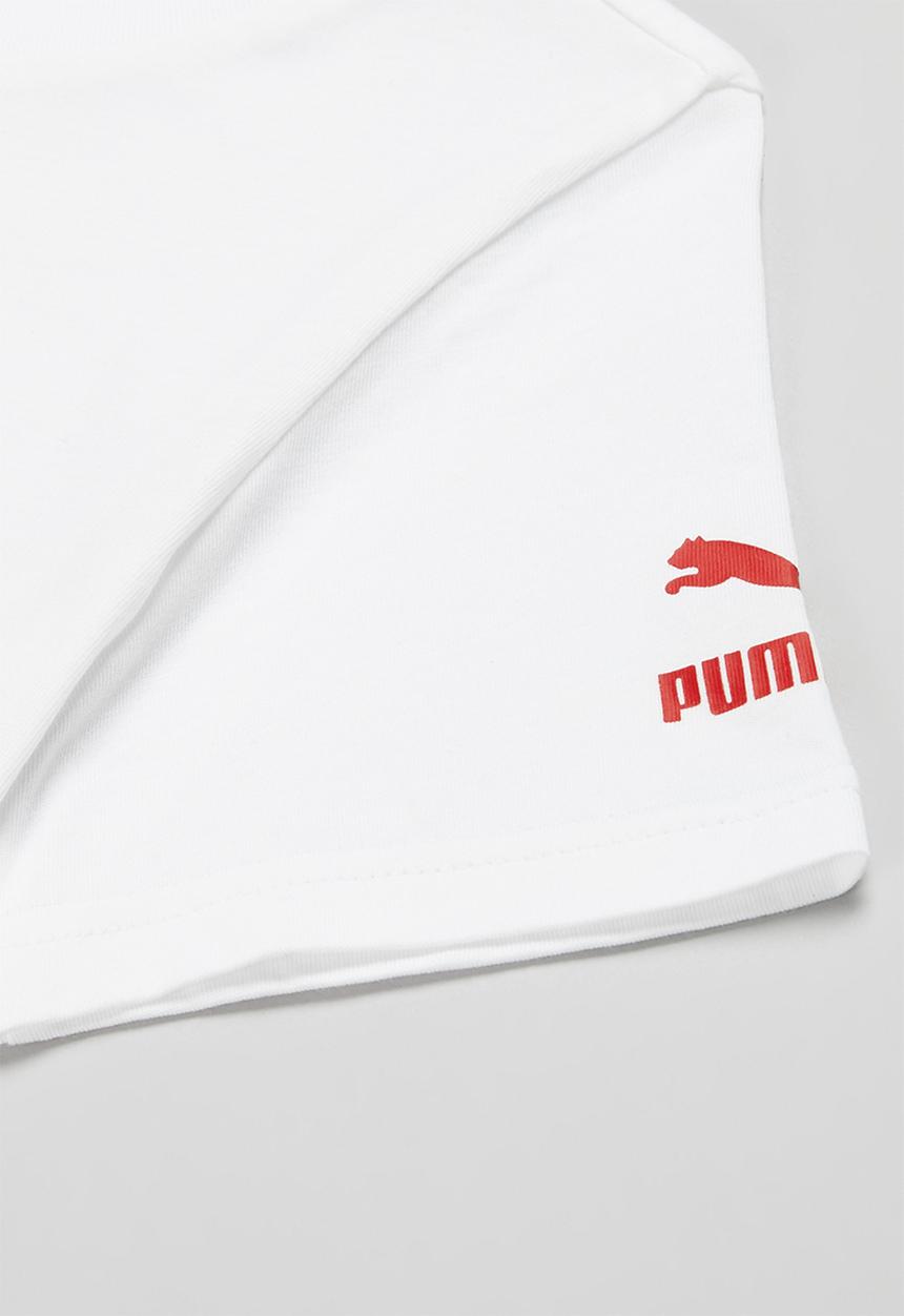 PUMA - Street art graphic tee - white