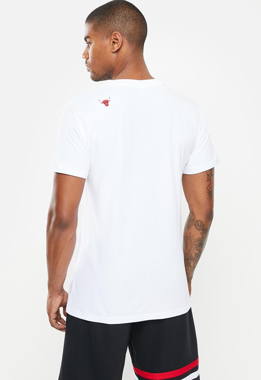 NBA - Nba ombre print t-shirt: bulls - white