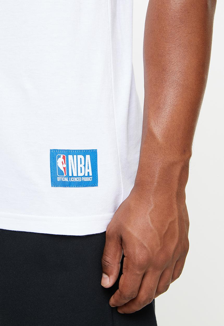 NBA - Nba ombre print t-shirt: bulls - white