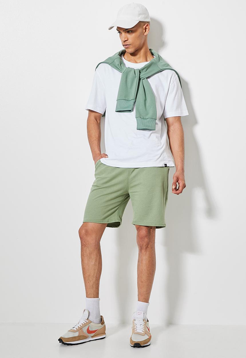 Superbalist - Sunday sweatshorts - green
