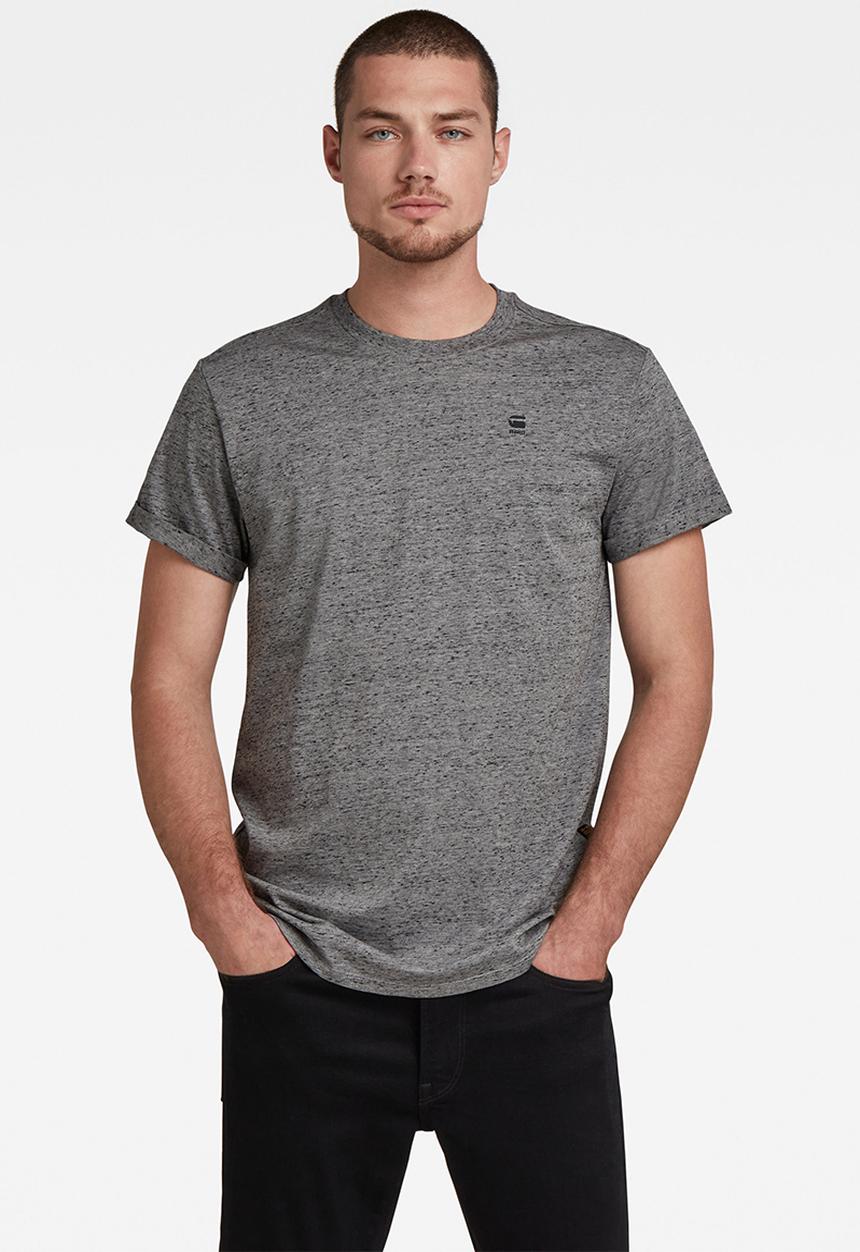 G-STAR - Lash r t short sleeve - charcoal 