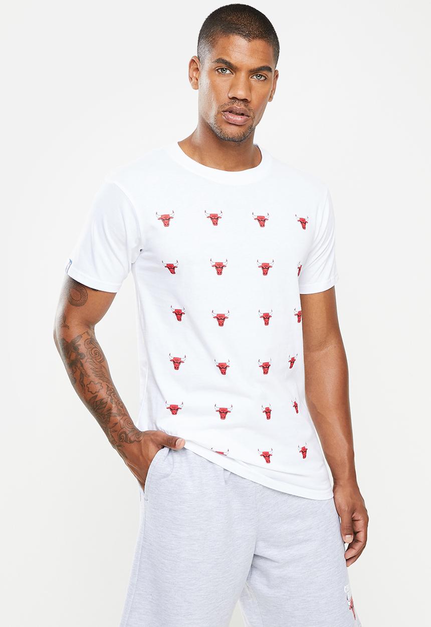 NBA - NBA Keyline t-shirt: bulls - white