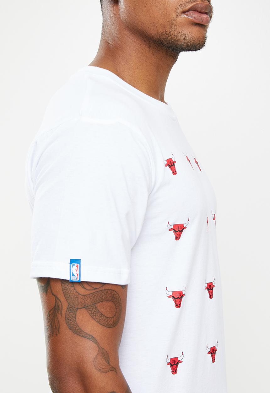 NBA - NBA Keyline t-shirt: bulls - white