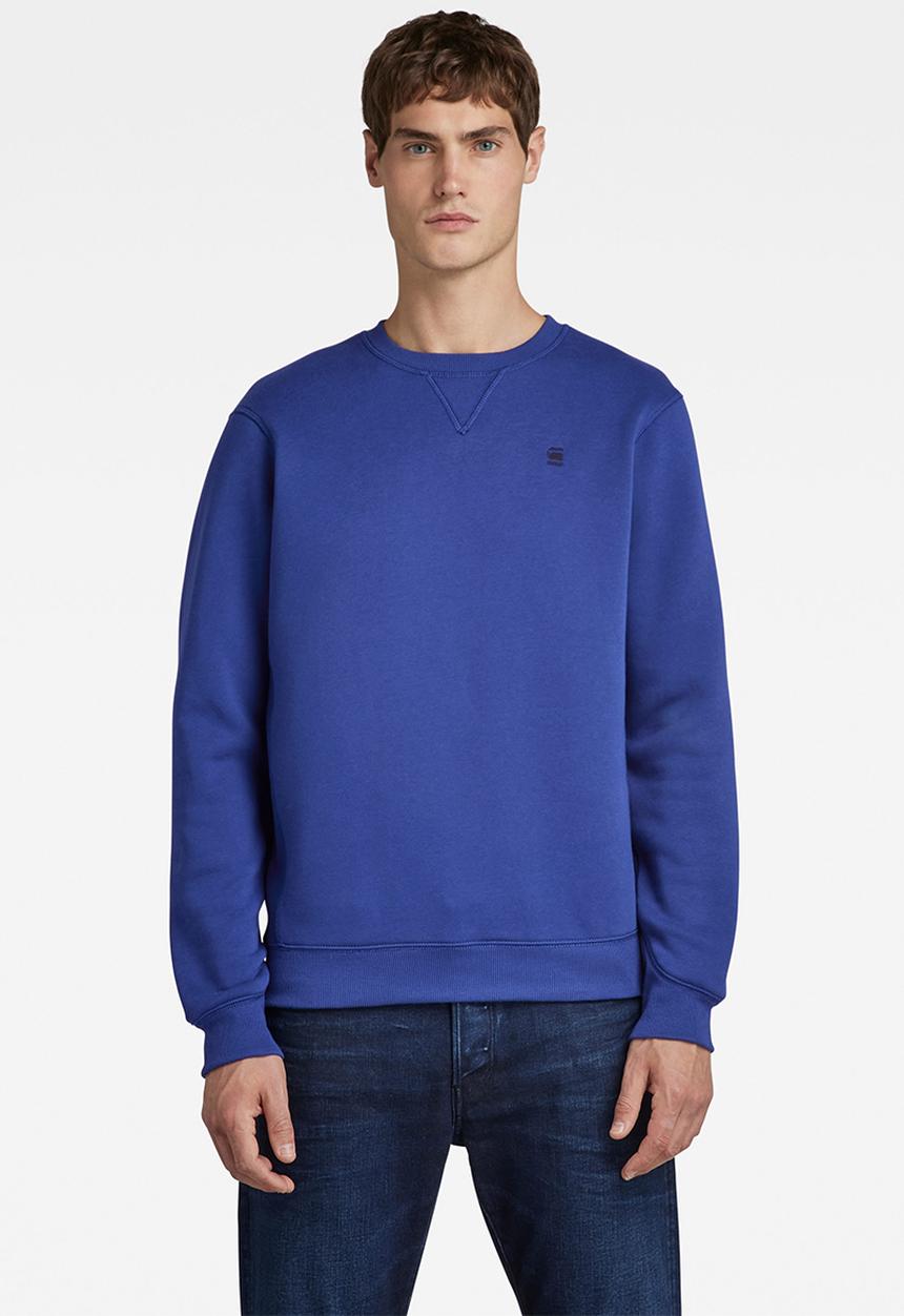 G-STAR - Premium core r sw long sleeve - blue