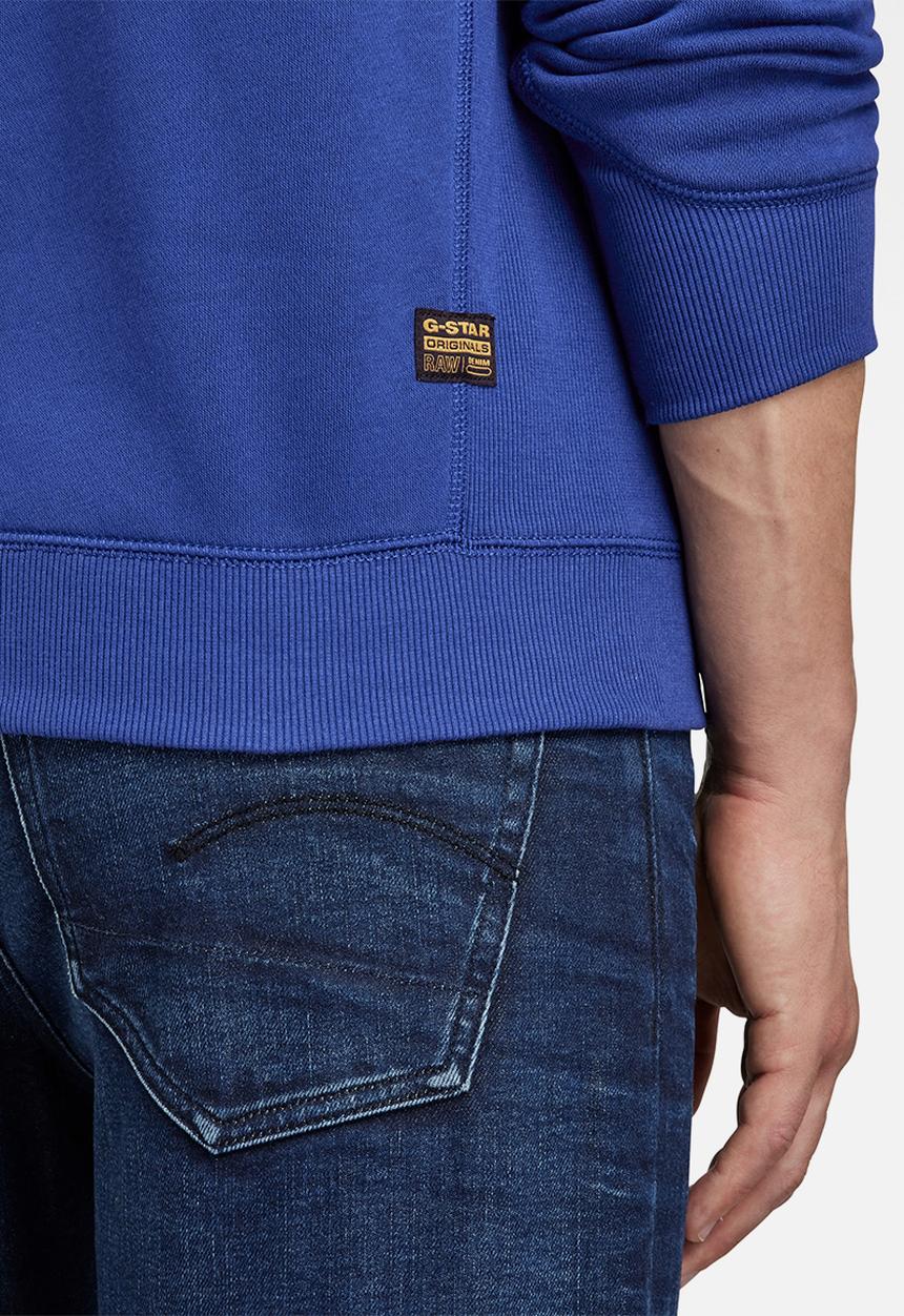 G-STAR - Premium core r sw long sleeve - blue