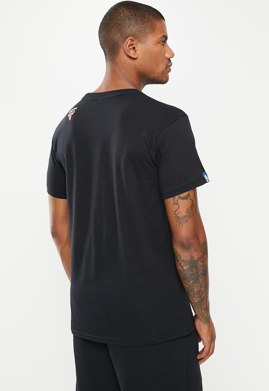 NBA - NBA Ombre print Bulls tee - Black