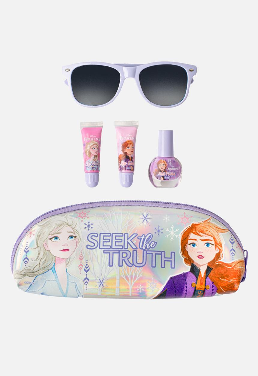 Character Group - Frozen style bag gift set - purple