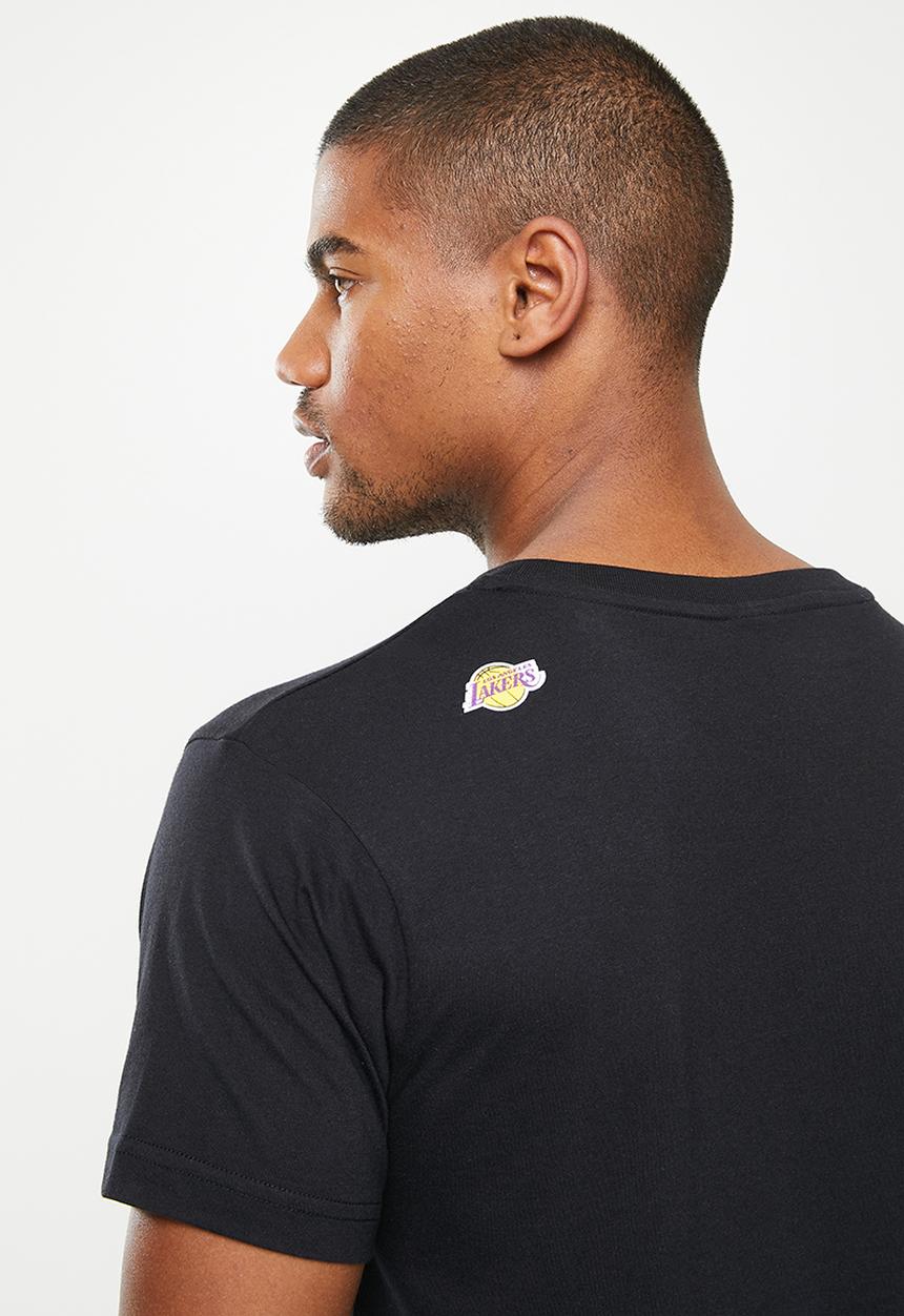 NBA - Nba ombre print t-shirt: lakers - black
