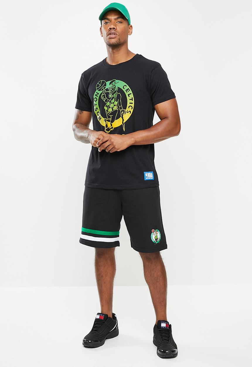NBA - Nba ombre print t-shirt: celtics - black
