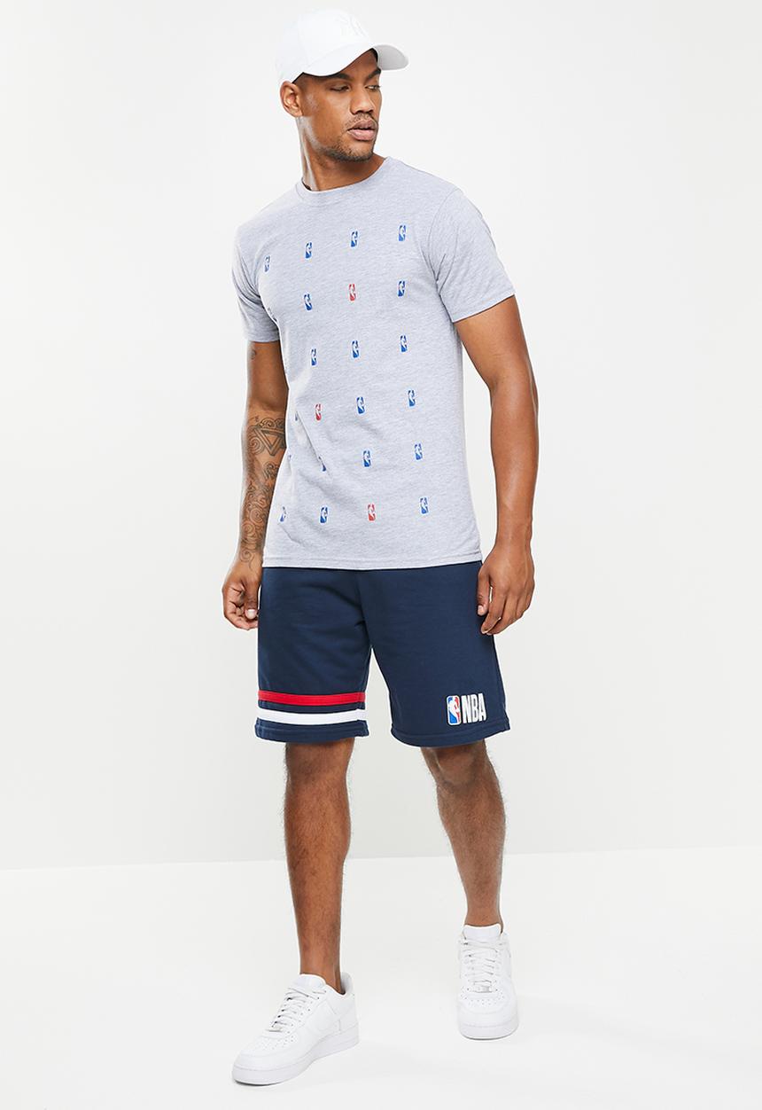 NBA - Nba keyline t-shirt: nba - grey