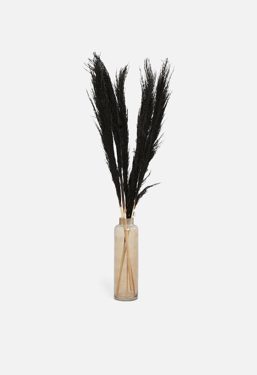 Wild Flower Art - Plumes forever flora - black chia