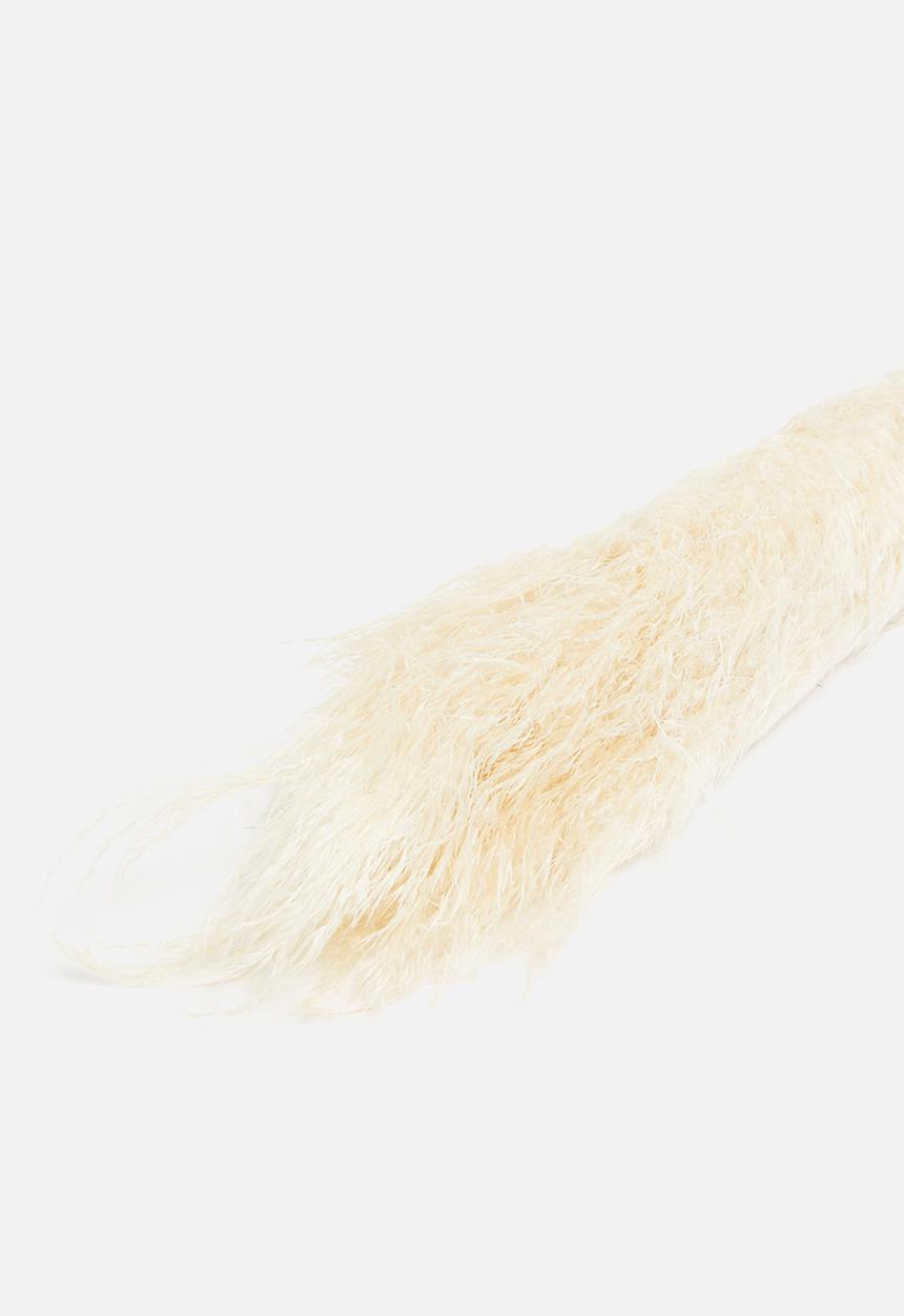 Wild Flower Art - Plumes forever flora - white sesame