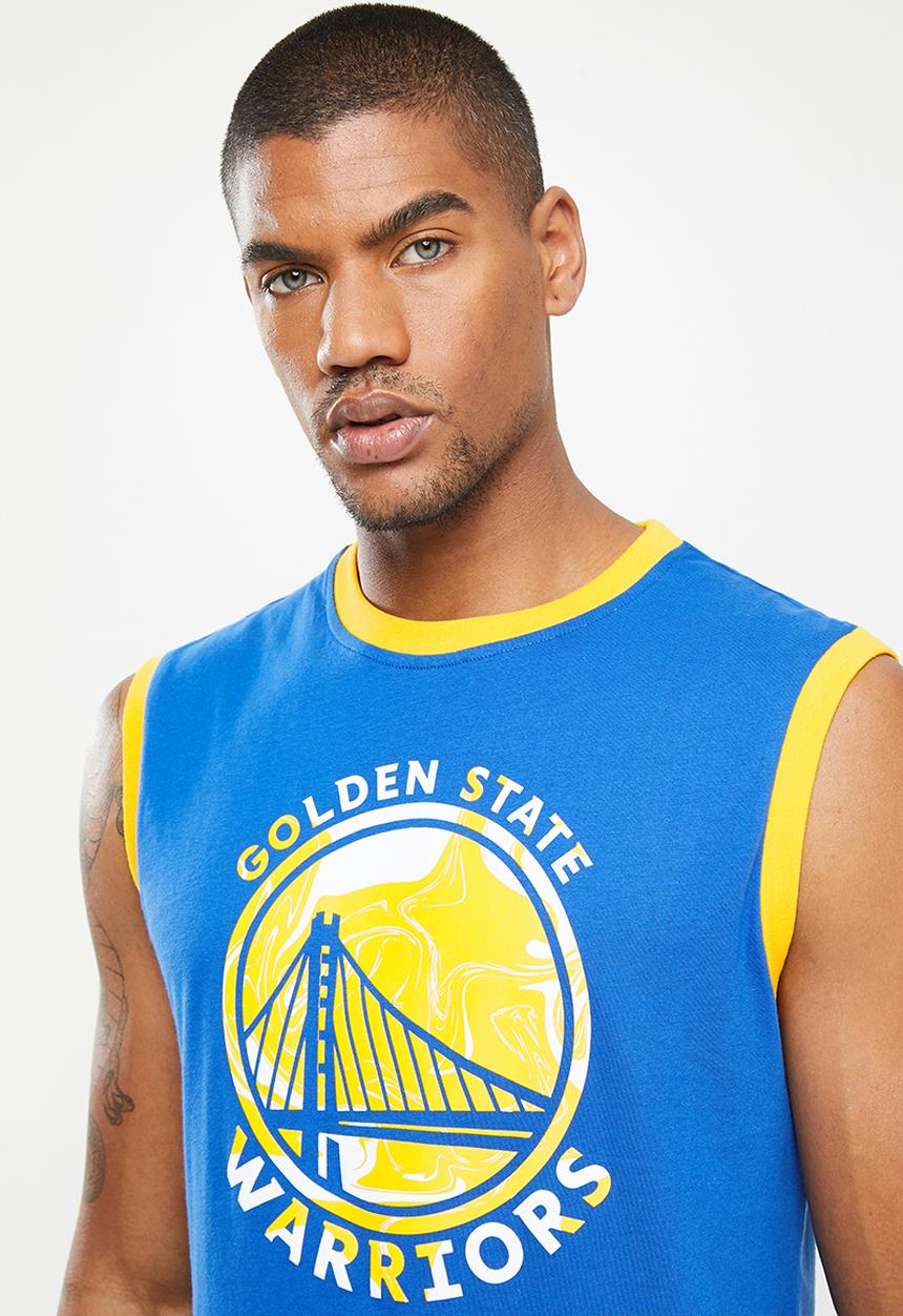 NBA - Nba fly squad vest: warriors - cobalt