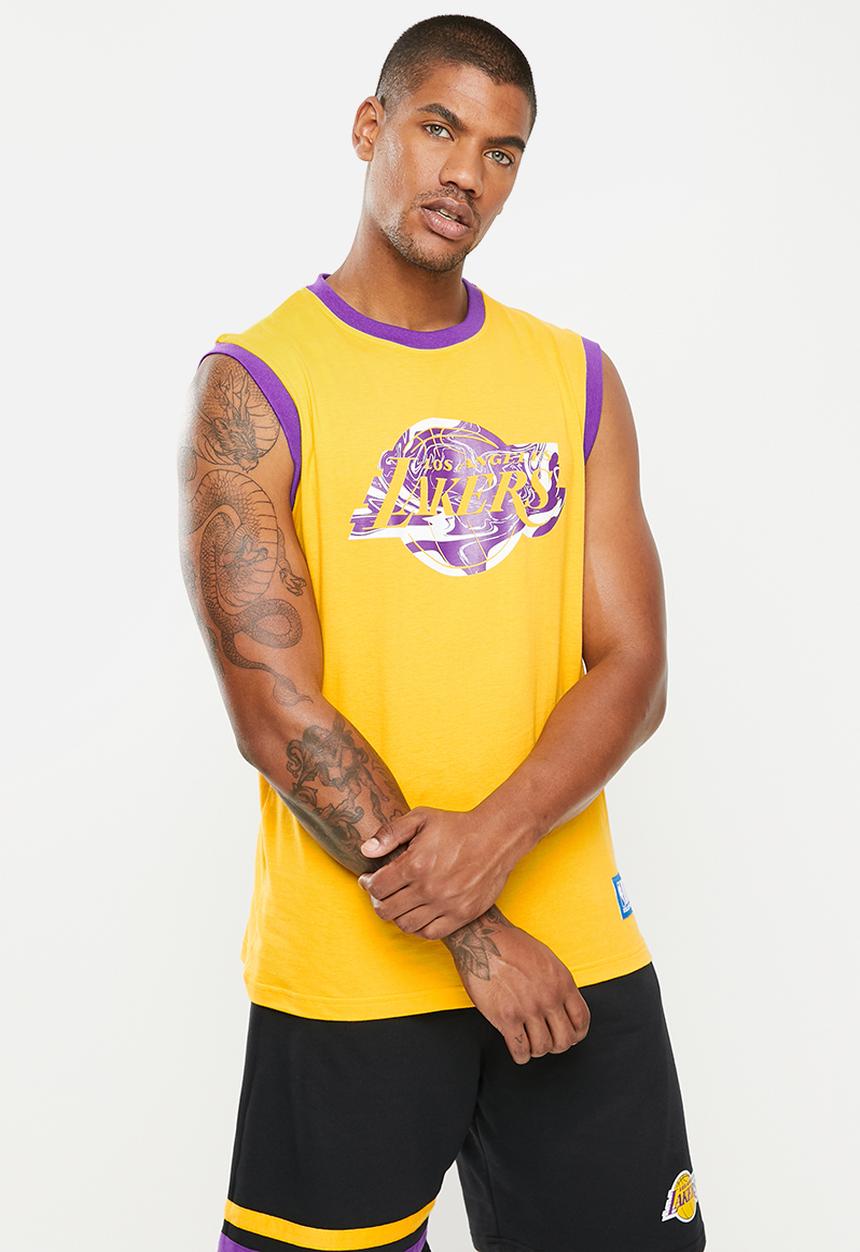 NBA - Nba fly squad vest: lakers - yellow