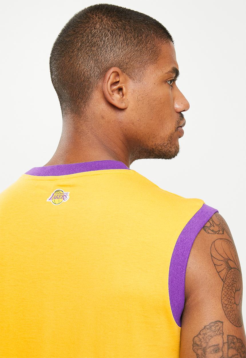 NBA - Nba fly squad vest: lakers - yellow