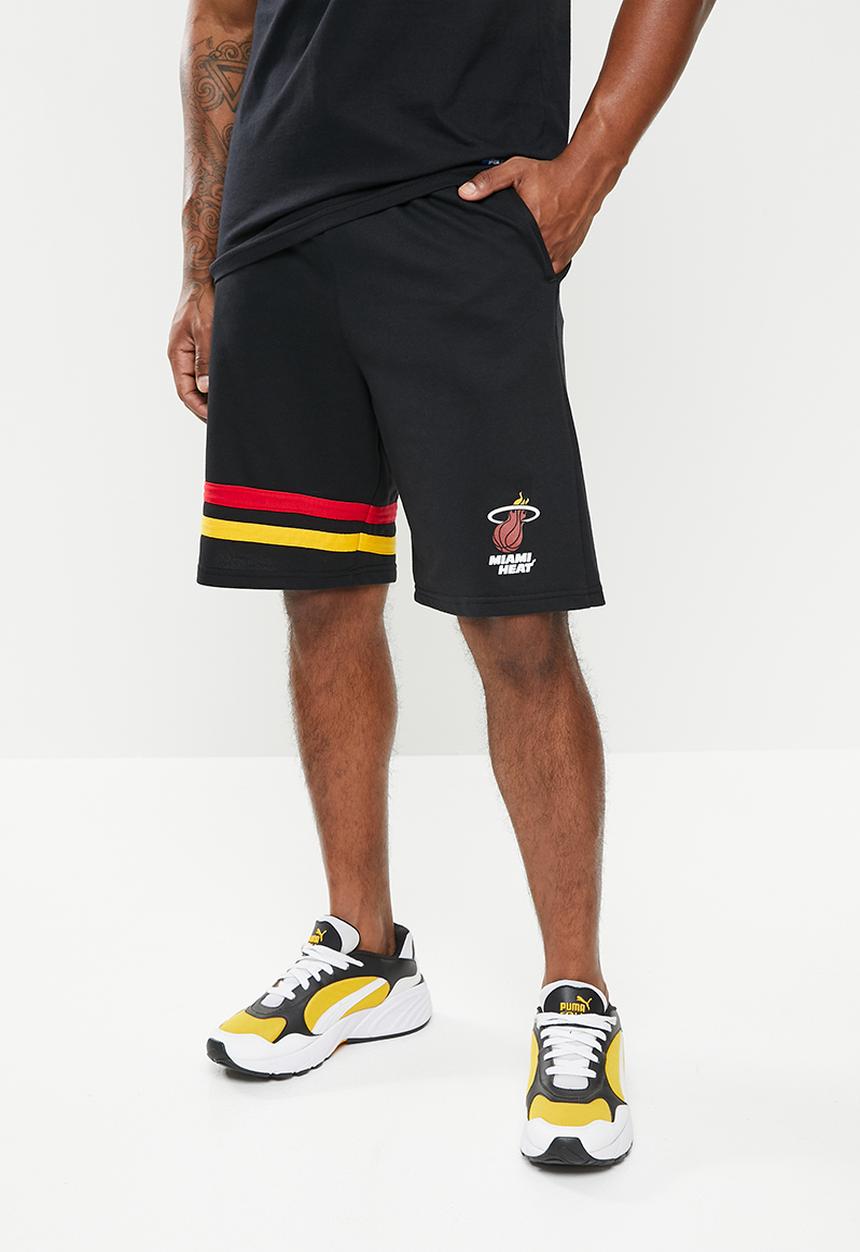 NBA - Nba horizon fleece short: miami - black