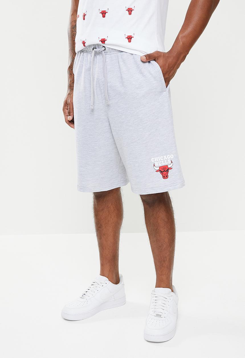 NBA - Nba retro shorts: bulls - grey