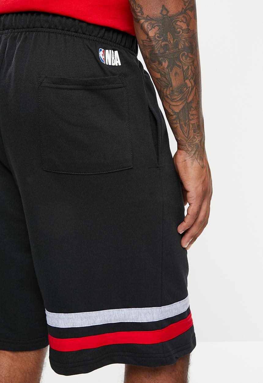 NBA - Nba horizon fleece short: rocket - black