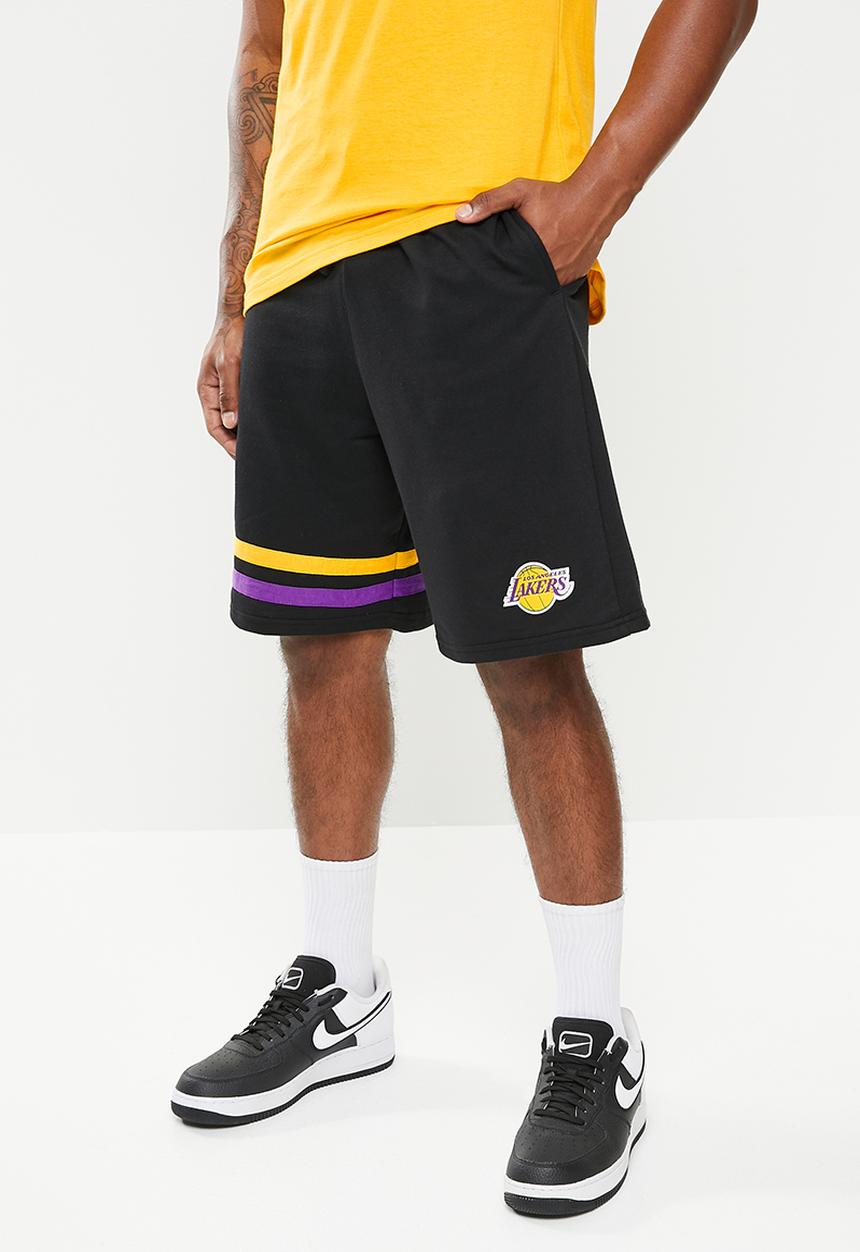 NBA - Nba horizon fleece short: lakers - black