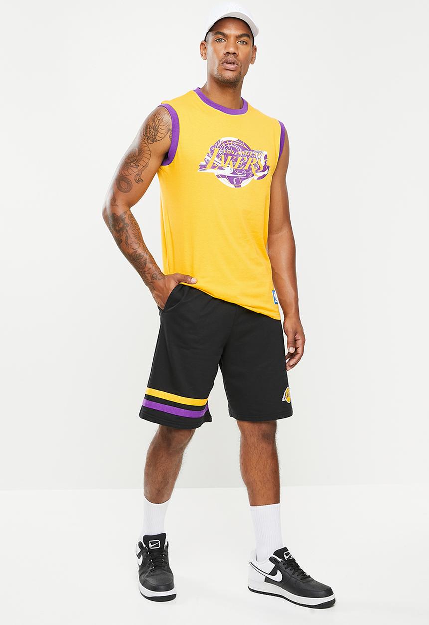 NBA - Nba horizon fleece short: lakers - black