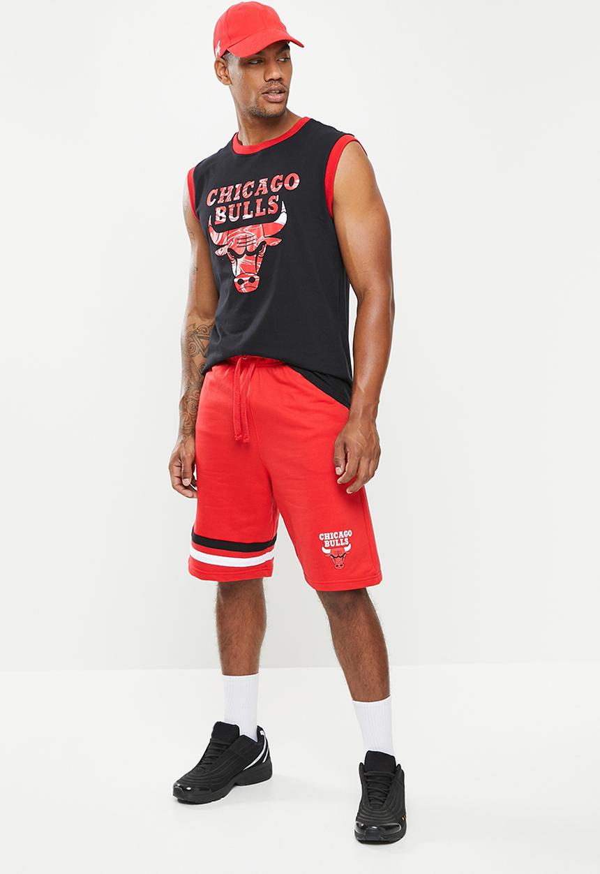 NBA - Nba horizon fleece short: bulls - red
