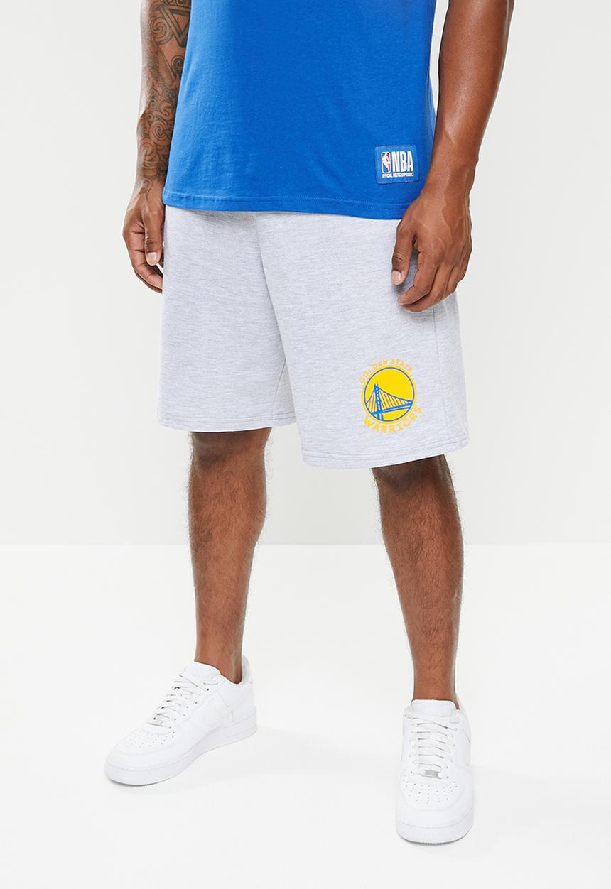 NBA - Nba retro shorts: warriors - grey