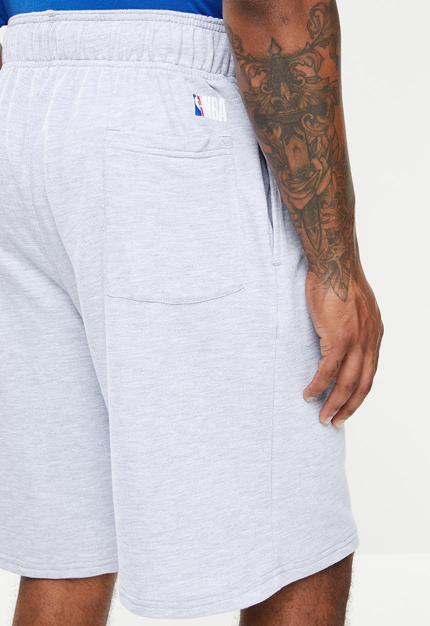 NBA - Nba retro shorts: warriors - grey