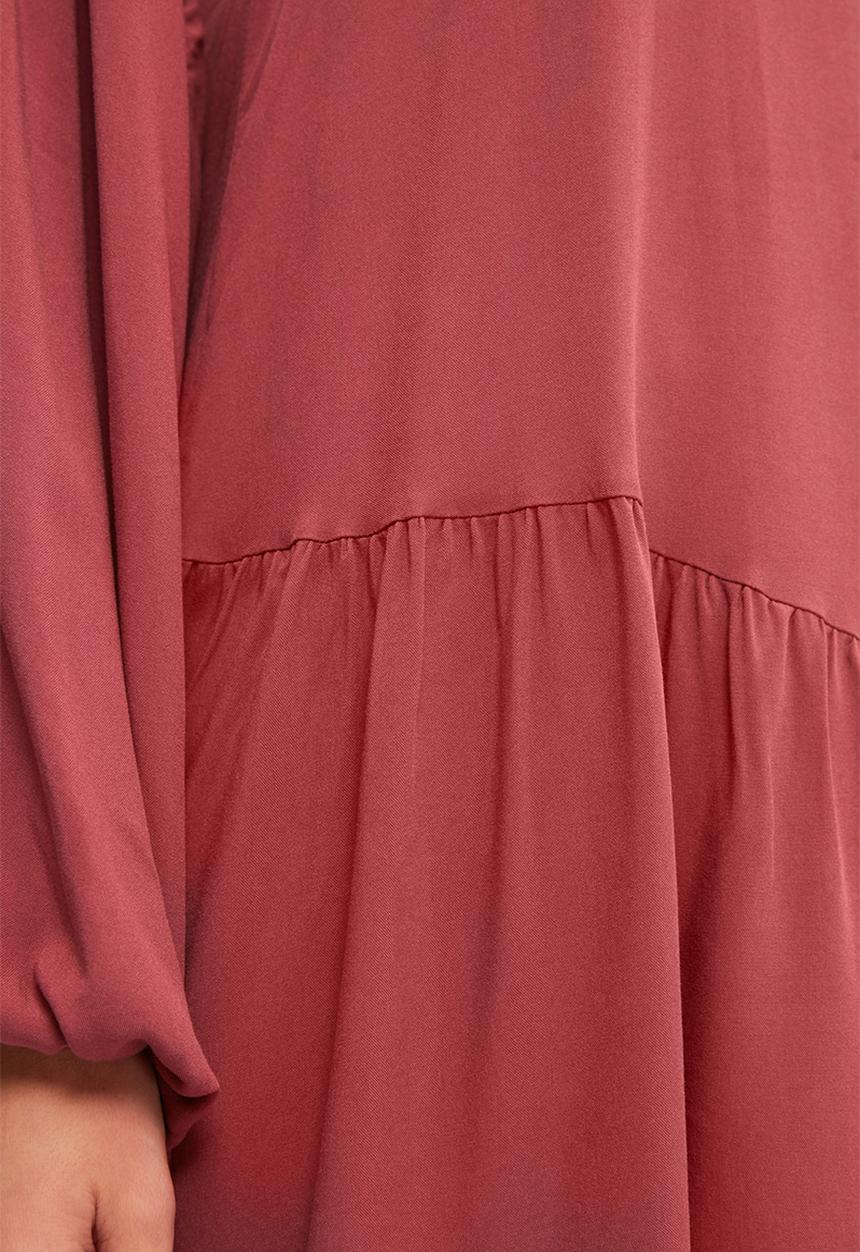 Trendyol - Crew neck tunic - rose