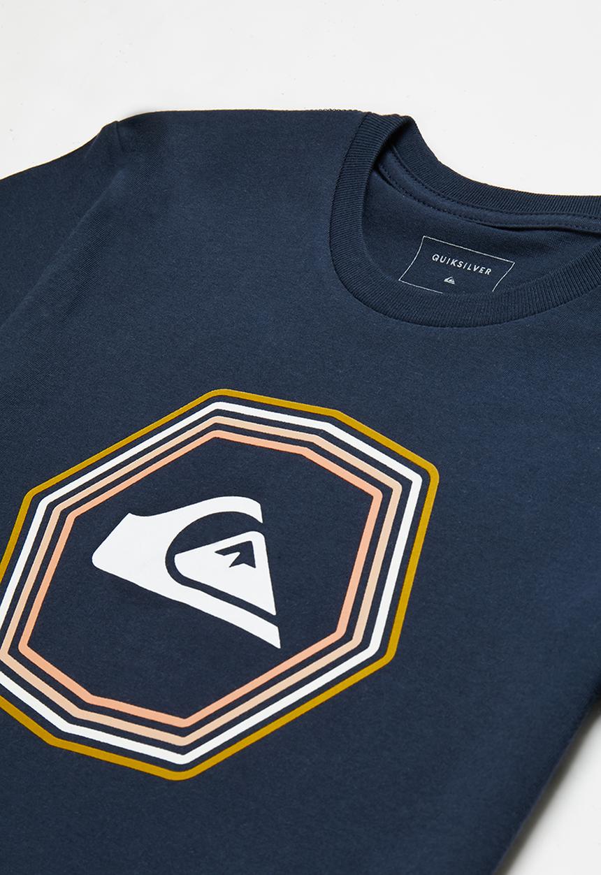 Quiksilver - New noise short sleeve boy - navy blazer